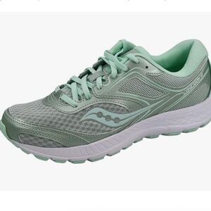 Saucony Mint White Running Jogger Shoes NWT